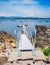 Boat ramp in Southwest Harbor Maine