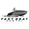 Boat rental logo brand design