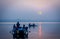 BOAT RIDE ON GANGA RIVER ON A WINTER MORNING