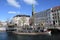 boat ride tourist in danish capital Copenhagen