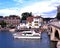 Boat on the river, Henley-on-Thames.