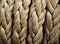 Boat rope closeup. Nautical background.