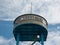 Boat`s Control Tower with Stairs and Antenna on Top