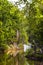 Boat safari through mangrove jungle Bentota Ganga River Bentota Beach Sri Lanka