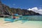 Boat on Shimizu Island near El Nido - Palawan, Philippines