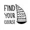 Boat sightseeing tours banner. Motivational logo. Finding your way concept. Yacht hand drawn illustration with lettering