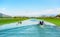 Boat and Skadar lake