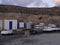 Boat station, boat rental on the beach of Vlychada. Santorini, Greece.