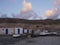 Boat station, boat rental on the beach of Vlychada. Santorini, Greece.