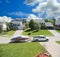 Boat In A Suburban Neighborhood