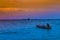 Boat and Sunset