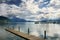 Boat on Swiss Lake, Zug, Switzerland