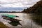 boat and Togetsukyo bridge, Arashiyama