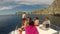 Boat tour, Bisevo island, Croatia