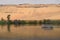 Boat Traveling Along the Nile