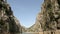 Boat trip on the green canyon in Turkey Antalya.