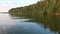 Boat trip on lake