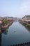 The boat on the Tuojiang river.