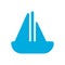 Boat vector icon eps 10.