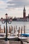 Boat in Venice harbour