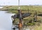 Boat Wreck on the North sea coast, UK