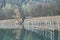 Boathouse on the bank of Aiguebelette Lake