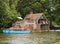 Boathouse and Moorings on the River Thames