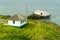 Boathouse on a pier next to small house