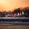 Boathouse Row by night