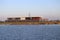 Boathouse at the rowing facility Willem Alexander baan in Zevenhuizen the Netherlands