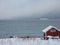 Boathouse by sea in Norway