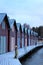 Boathouses in KÃ¤ngsÃ¶ marina