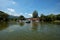 Boating activity at Taiping Lake, Taiping, Malaysia