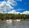 Boating Along The Ohio River In Kentucky