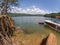 Boating around lake jocassee south carolina