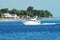 Boating by the beach