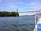 Boating on a beautiful summer day in Vancouver.