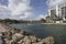 Boating in the Boca Raton inlet Florida