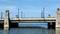 Boating in Minnesota - heading north on the Mississippi River and approaching Lake Bemidji.