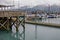 Boating Pier in Downtown Seward, Alaska