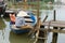 Boatman with Conical hats in Vietnam