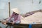 Boatman with Conical hats in Vietnam