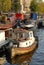 Boats on the Amstel, Amsterdam