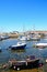 Boats in Axmouth harbour.