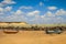 Boats in the Bahia Formosa Beach