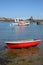 Boats in the bay Guernsey, Channel Islands