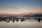 Boats in the bay, Lerici, Italy.