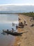 Boats on a beach