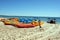 Boats on a beach in Australia