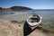 Boats on beach, Bolivia